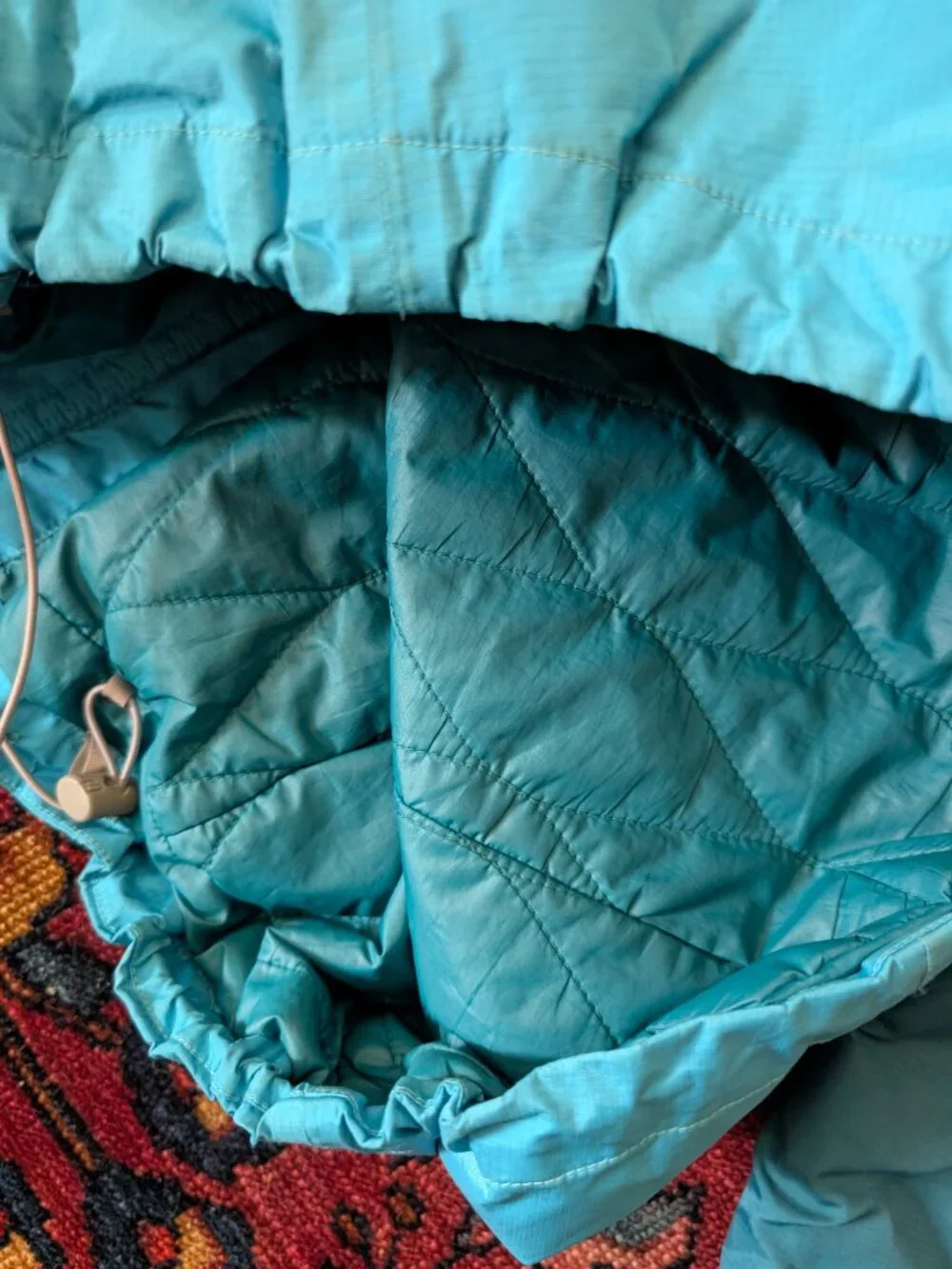 Patagonia Nano Storm H2No PrimaLoft Jacket Teal Women’s Small